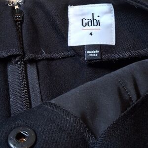 CAbi Elegant Black Outerwear